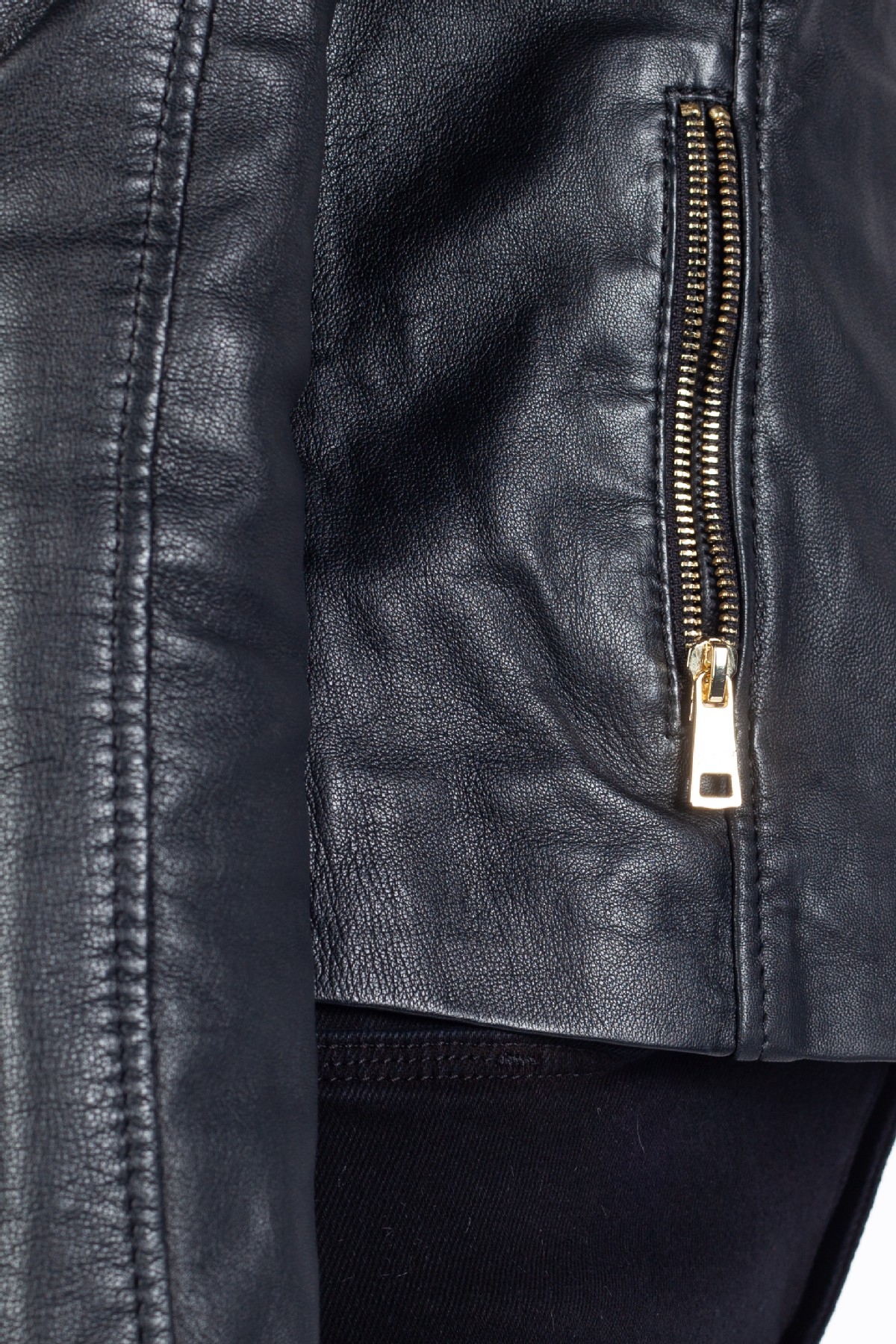 Leather jacket MAURITIUS 1101-0730-black