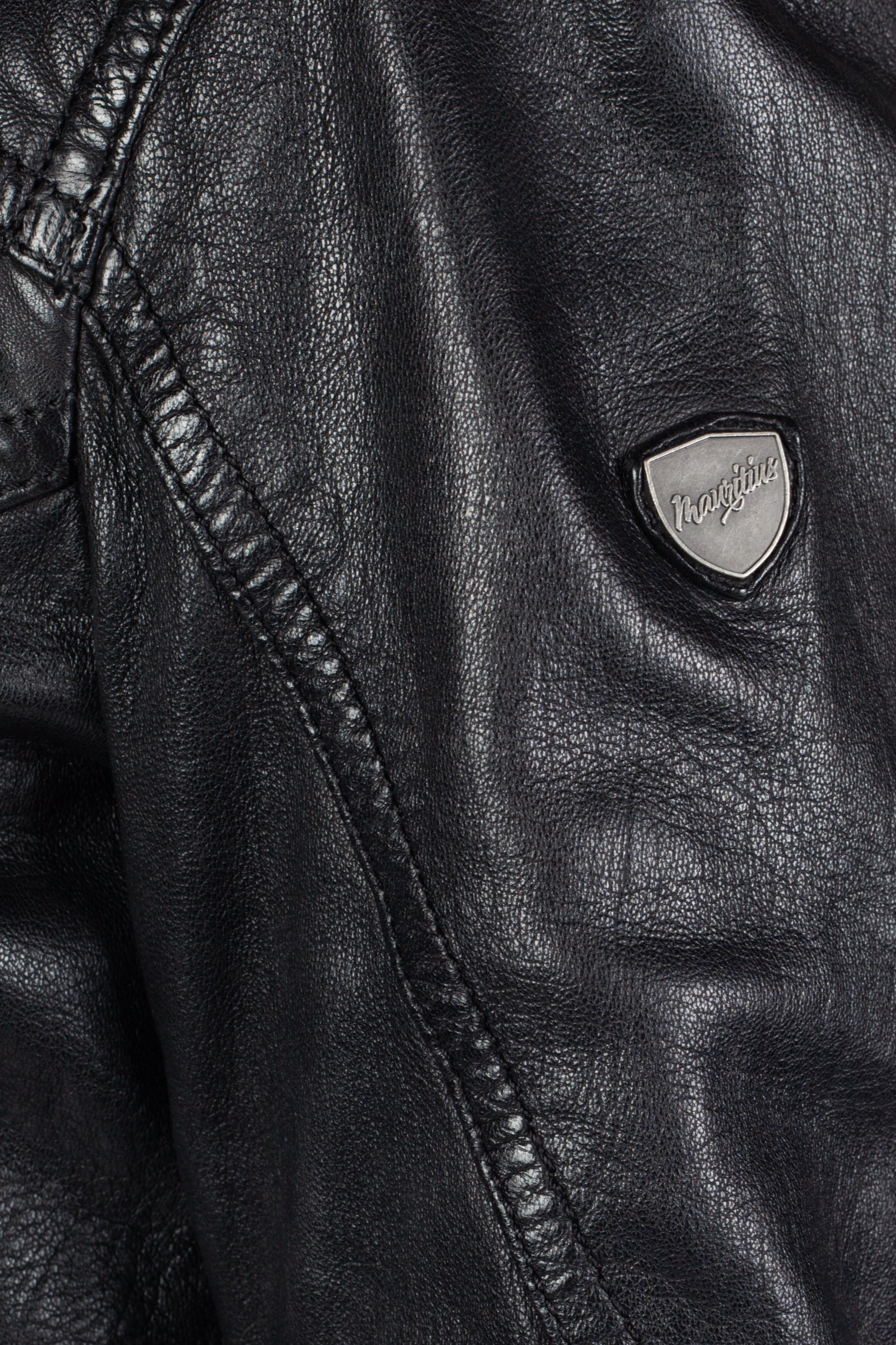 Leather jacket MAURITIUS 1101-0833-black