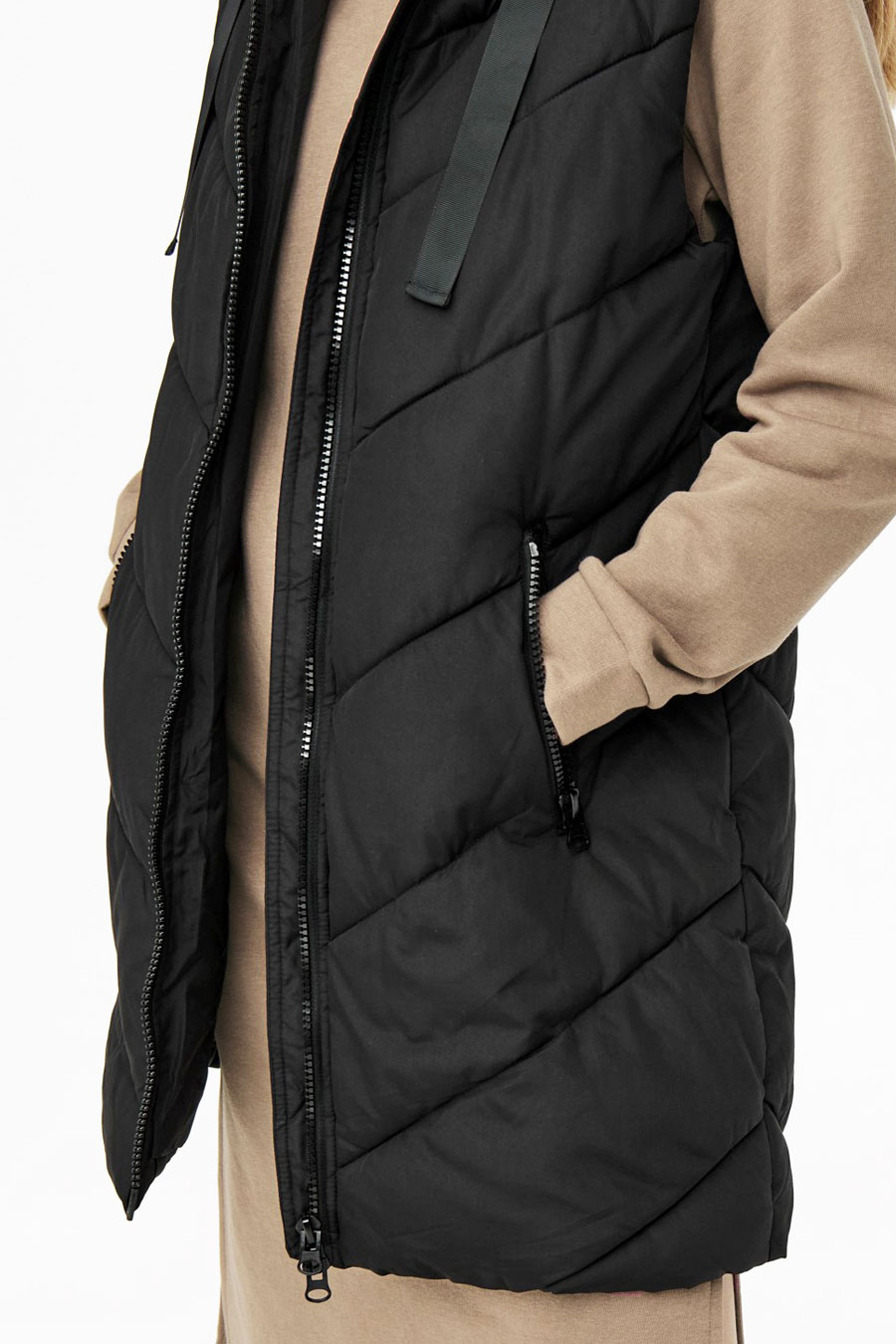 Vest JACQUELINE DE YONG 15220630-Black