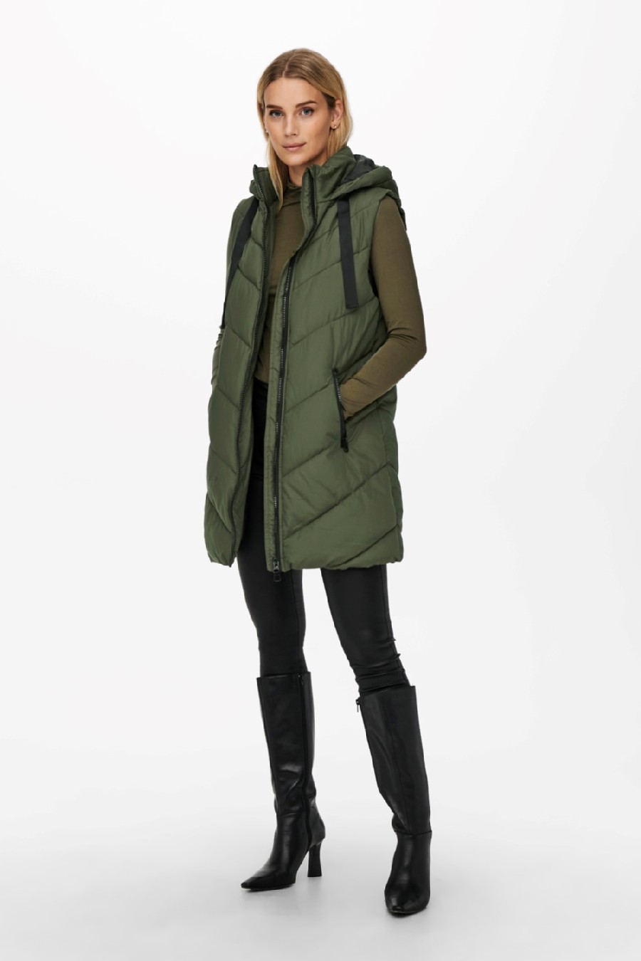 Vest JACQUELINE DE YONG 15220630-Forest-Night