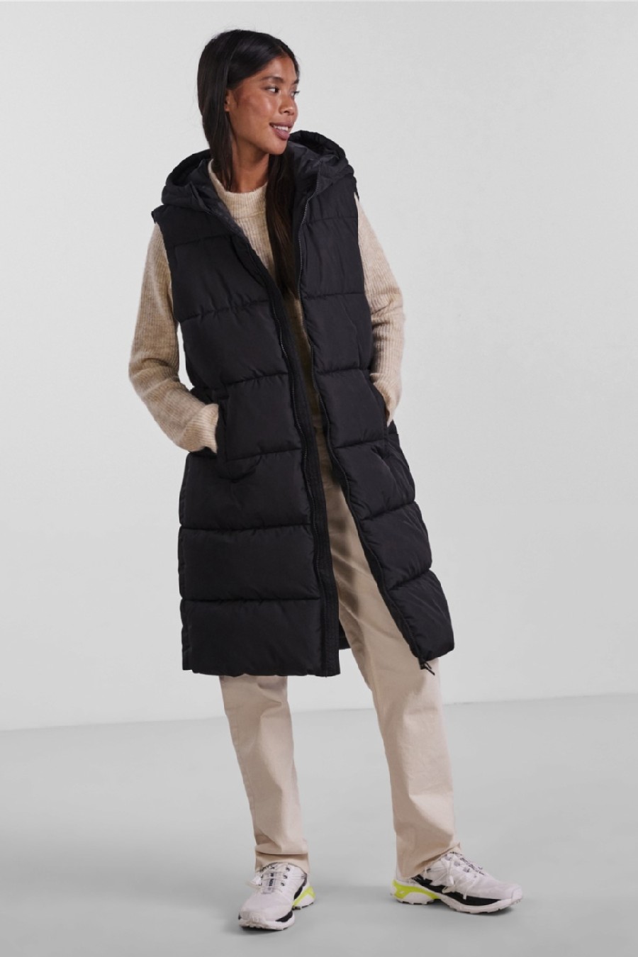 Vest PIECES 17117414-Black