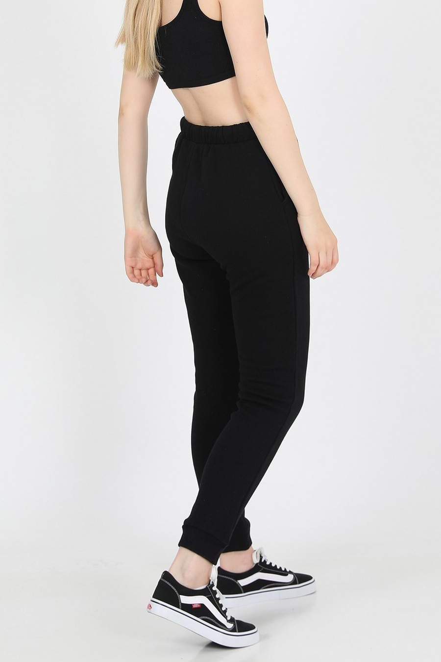 Joggers JOHN FRANK WJFJG01-PUFFY-BLACK