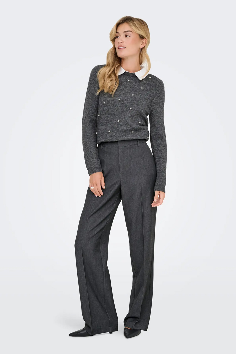 Casual Pants ONLY 15318089-DG-Melange