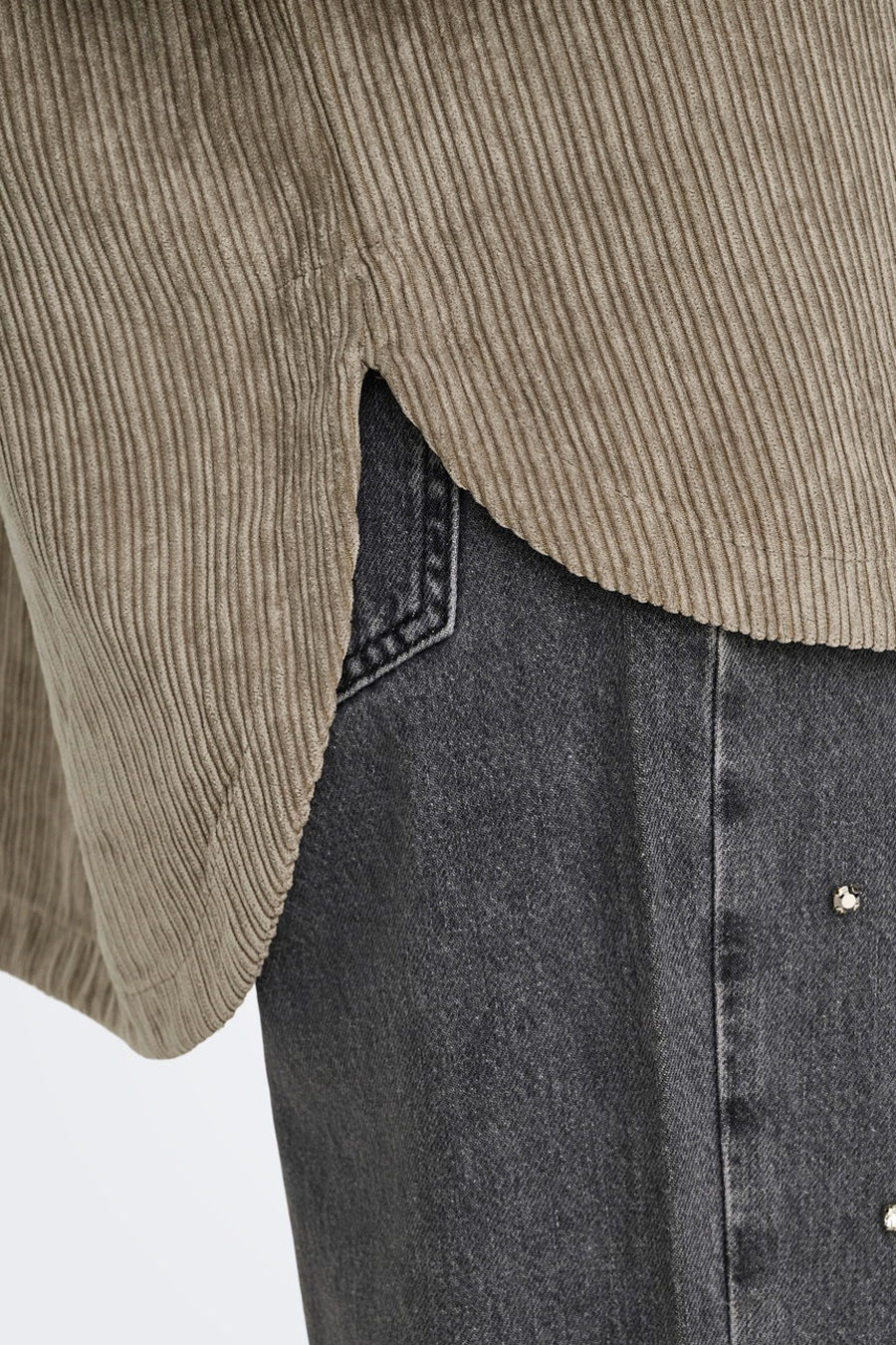 Long-sleeve shirt ONLY 15278351-Weathered-Tea