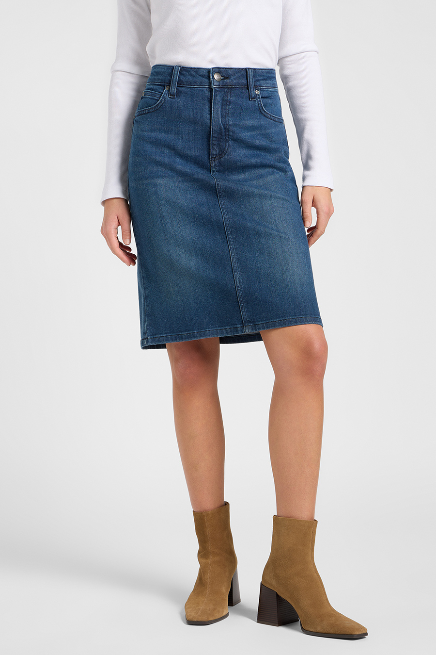 Denim skirt LEE 112370881