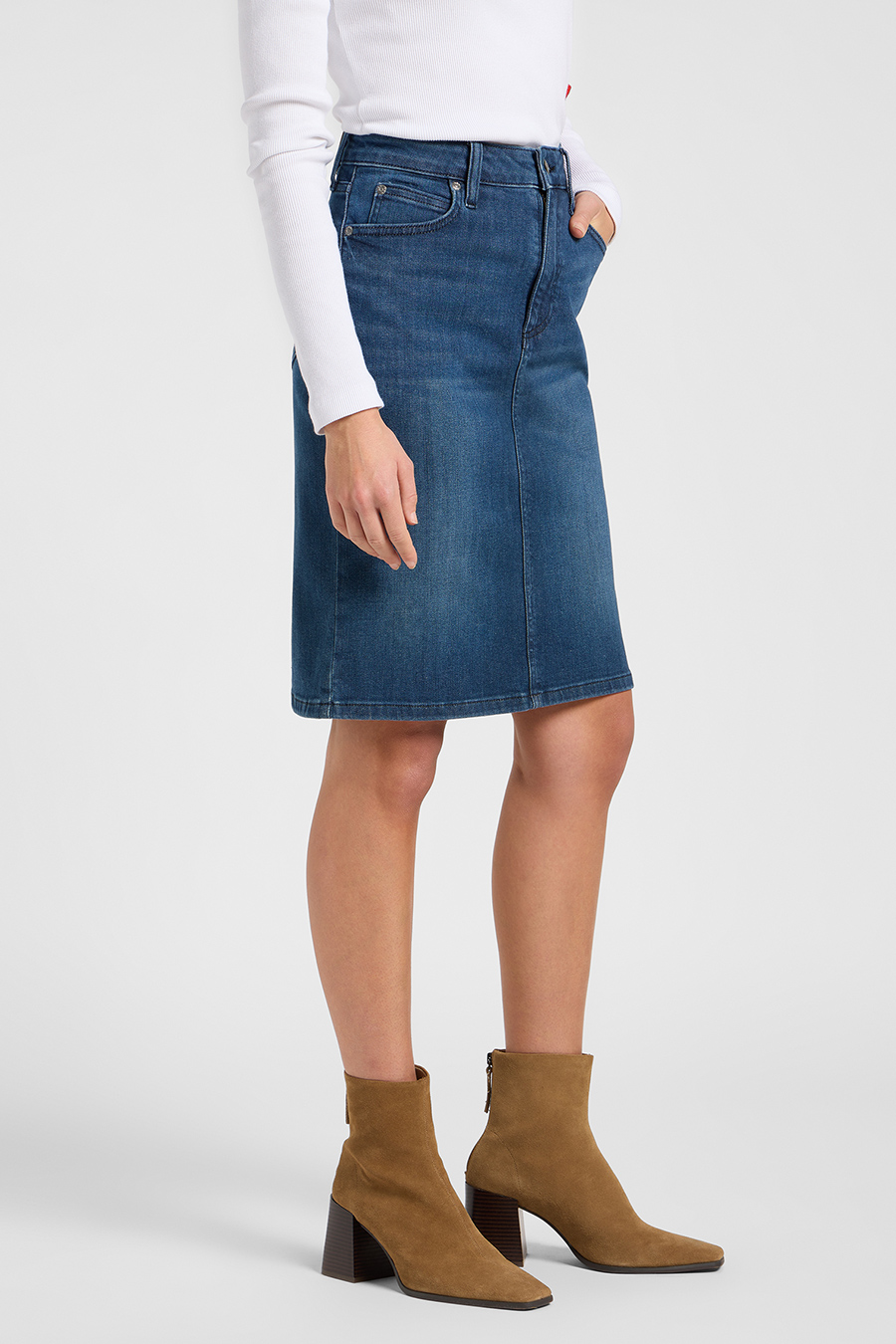 Denim skirt LEE 112370881
