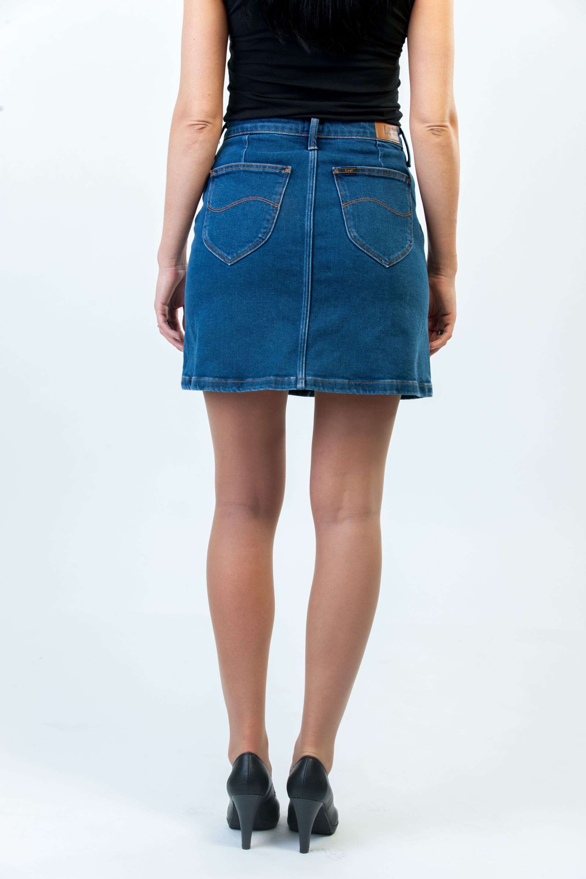 Denim skirt LEE L38NRHVW