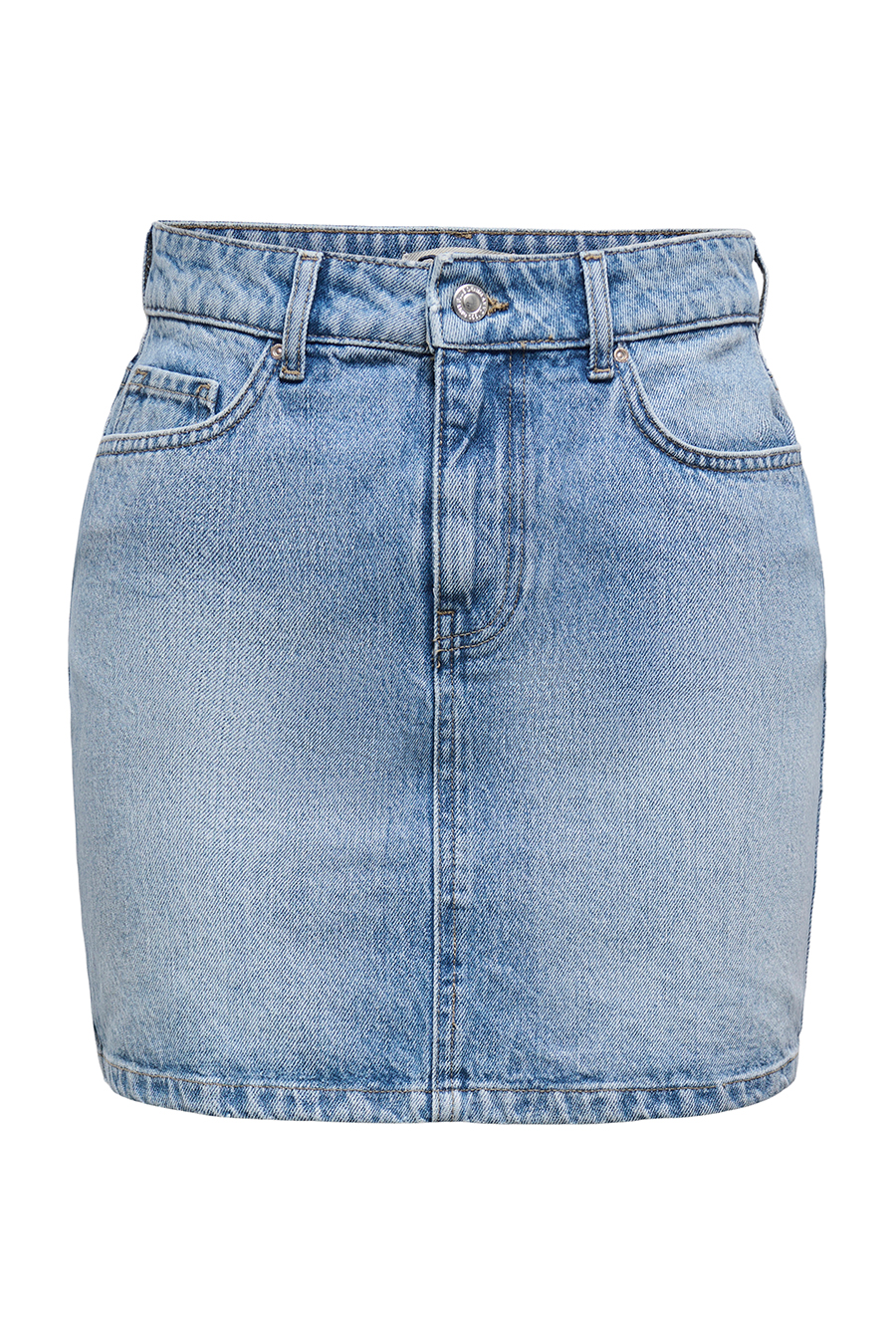 Denim skirt ONLY 15339630-Light-Blue