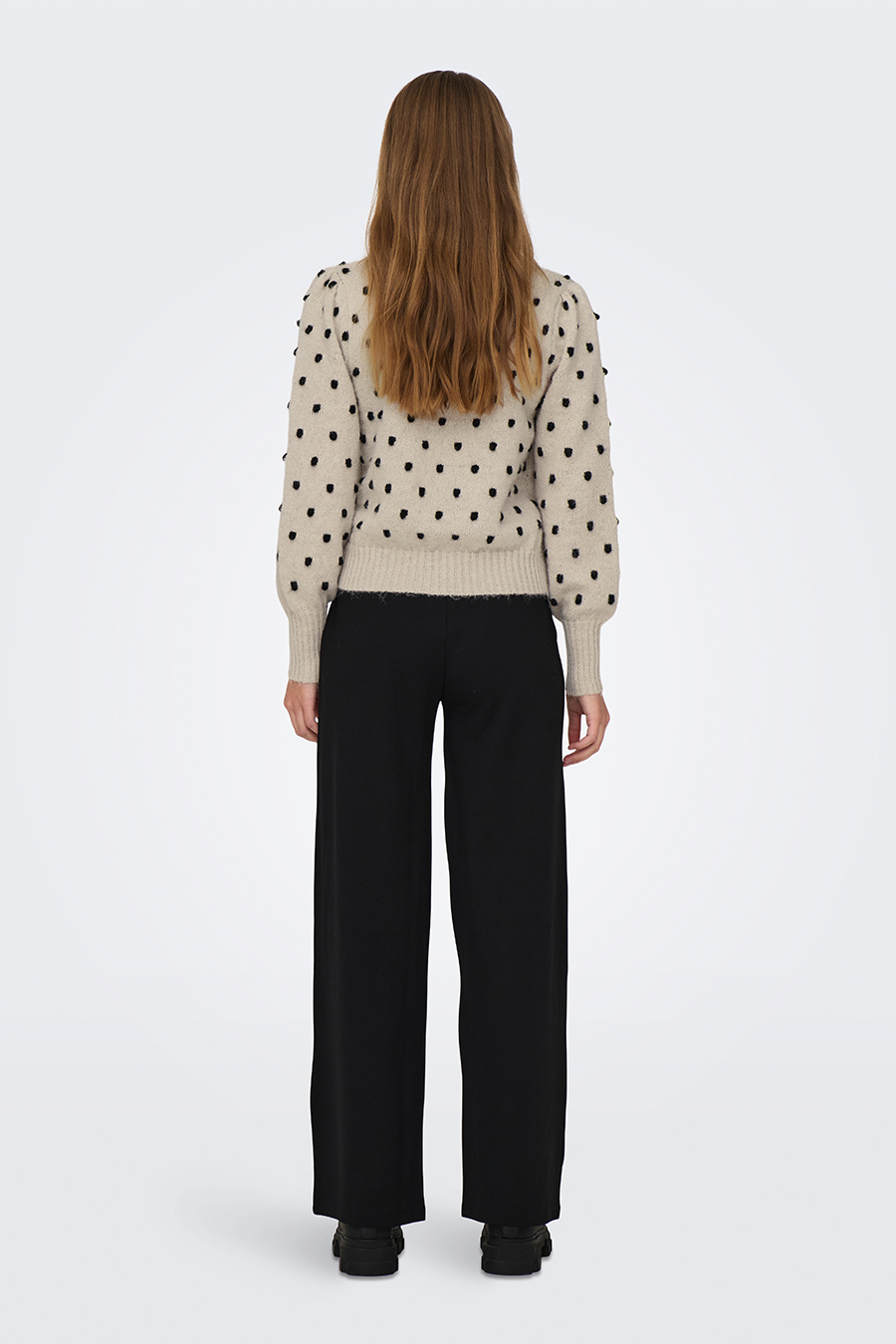 Sweater JACQUELINE DE YONG 15304813-Cement-BLACK