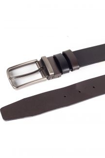 Leather belt X JEANS BASICS 98-009-DV-BR