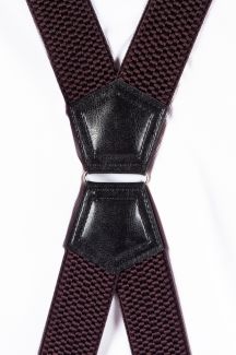 Suspenders X JEANS DMAX40-BROWN