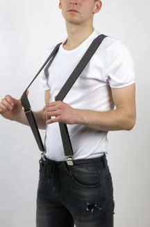 Suspenders X JEANS DYK40-GRAY