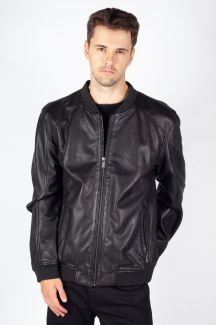 Leather jacket DEERCRAFT 3701-0159-black