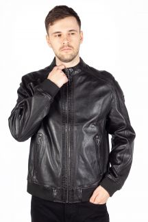 Leather jacket GIPSY 1201-0625-black