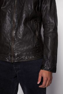 Leather jacket GIPSY GMChuto-SF-LGAWV-BLACK