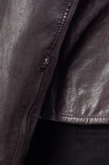 Leather jacket MAURITIUS 1201-0848-dark-brown
