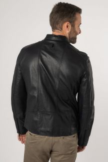 Leather jacket MAURITIUS 3201-0021-dark-navy