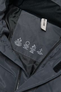 Winter jacket ONLY & SONS 22020156-Grey-Pinstrip