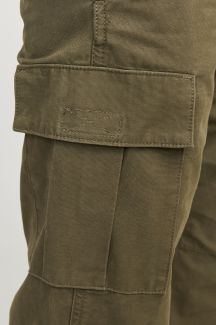 Cargo trousers JACK & JONES 12258150-Olive-Night