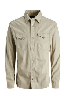 Denim shirt JACK & JONES 12138115-Crockery