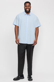 Linen shirt JACK & JONES 12269090-Chambray-Blue