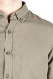 Linen shirt MCL 32431-Y-HAKI