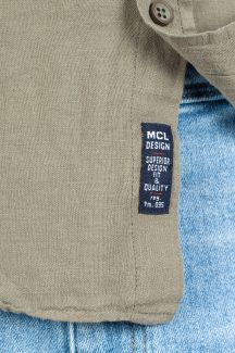 Linen shirt MCL 32431-Y-HAKI