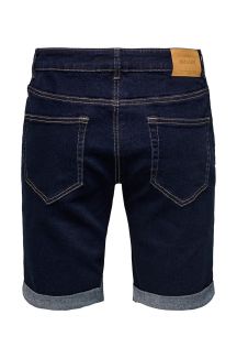 Denim shorts ONLY & SONS 22032925-Dark-Blue