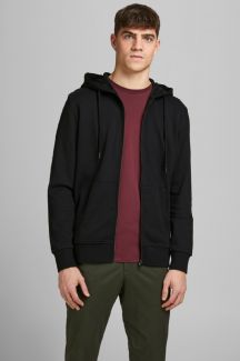 Zip up Hoodie JACK & JONES 12181901-Black