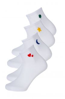 Socks PIECES 17161275-Bright-White-4