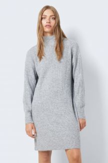 Knitted dress NOISY MAY 27026914-Medium-Grey