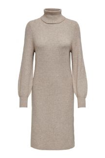 Knitted dress ONLY 15309197-Mocha-Meringu