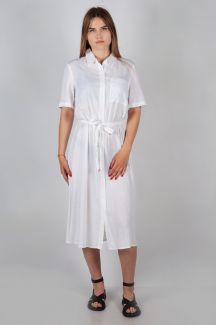Dress PIECES 17152063-Bright-White