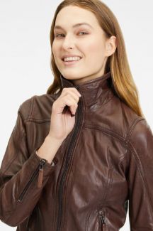 Leather jacket GIPSY 1101-0503-Chestnut
