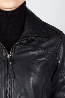 Leather jacket MAURITIUS 1101-0833-black