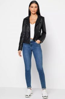 Leather jacket ONLY 15153079-2749871