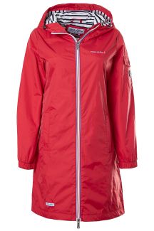 Raincoat VOILE BLEUE ALLURE-RED