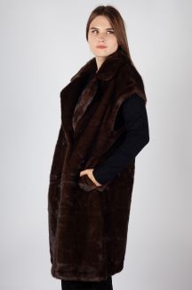 Vest FASCINATE RD9209-COFFEE