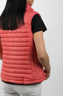 Vest VOILE BLEUE ARETHA-CORAIL