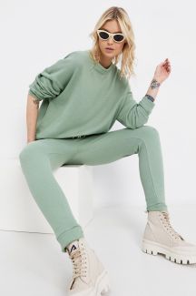 Joggers JOHN FRANK WJFJG01-PUFFY-JADE