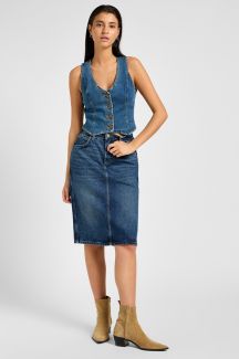 Denim skirt LEE 112355270