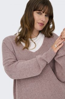 Sweater ONLY CARMAKOMA 15267202-Rose-Brown
