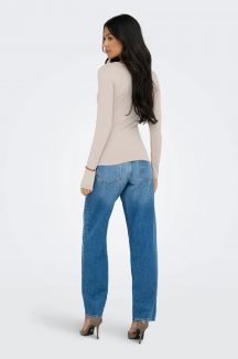 Long-sleeve T-shirt JACQUELINE DE YONG 15272092-Chateau-Gray