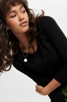 Long-sleeve T-shirt ONLY 15204712-Black