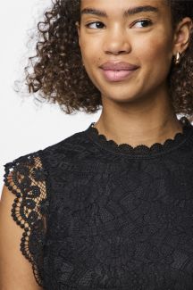 T-shirt PIECES 17120454-Black