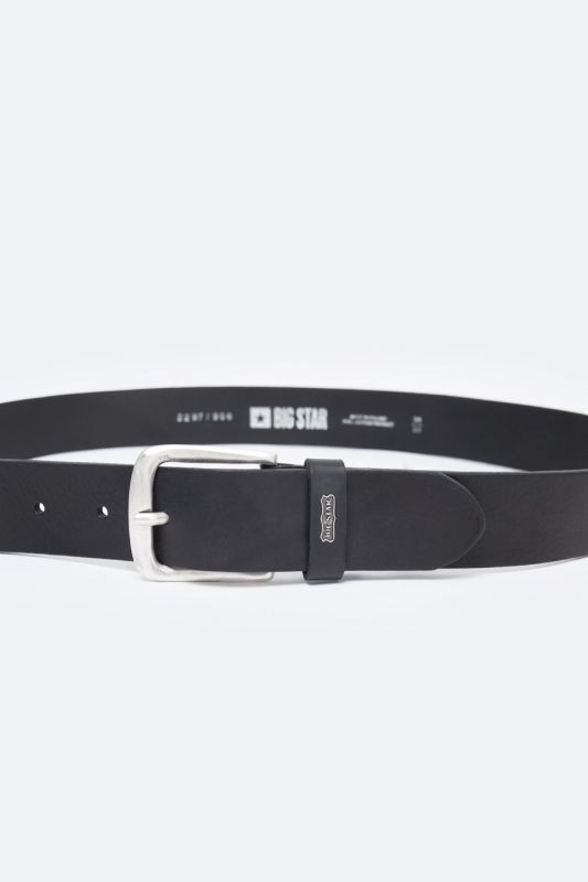 Leather belt BIG STAR 240009906