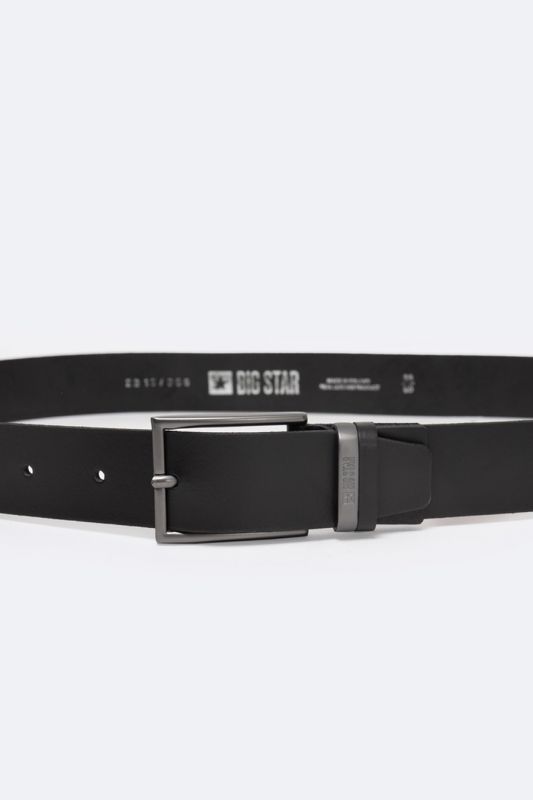 Leather belt BIG STAR 240028906
