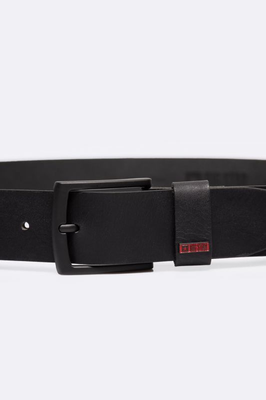 Leather belt BIG STAR 240138906