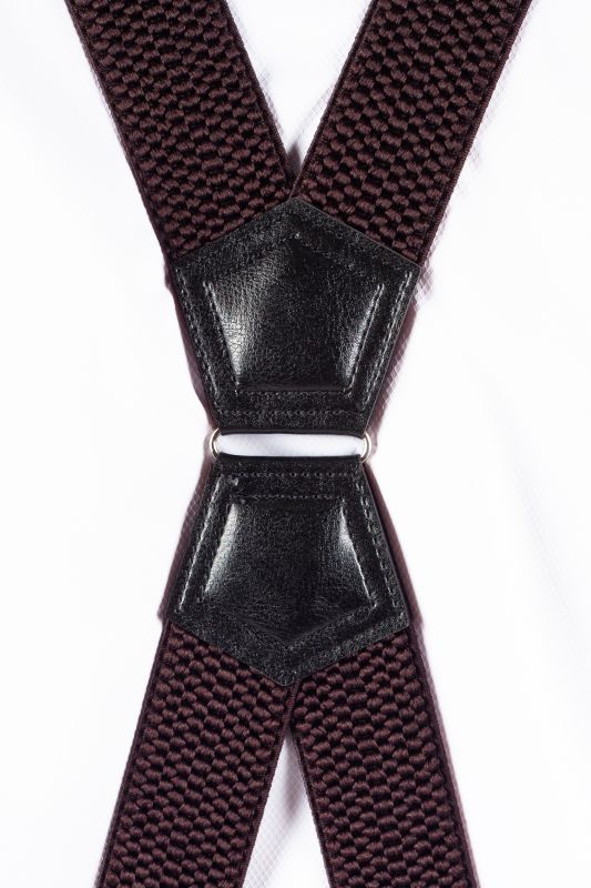 Suspenders X JEANS DMAX40-BROWN