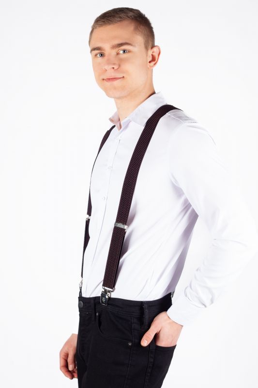 Suspenders X JEANS DMAX40-BROWN